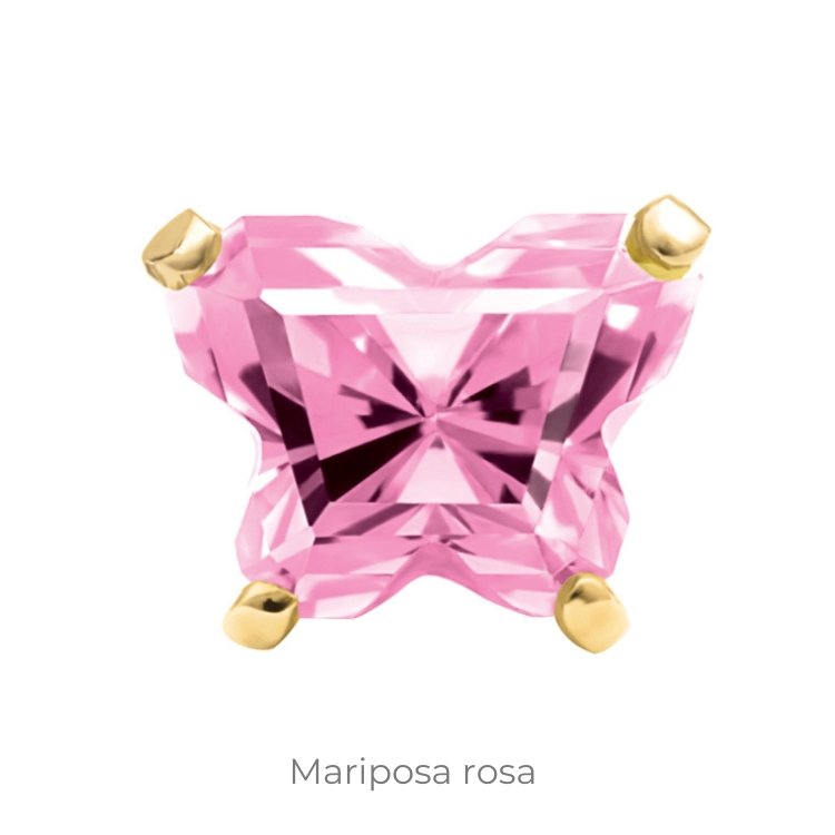 Mariposa rosa
